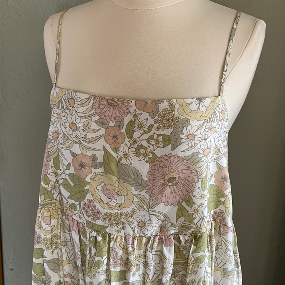 Charlie Holiday Isabella Vintage Floral Maxi Dress US 4